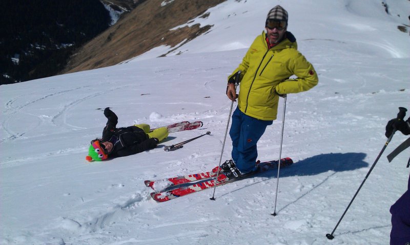 La esquianta y el jefe