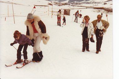 Madres del esquí. Y padres, claro.