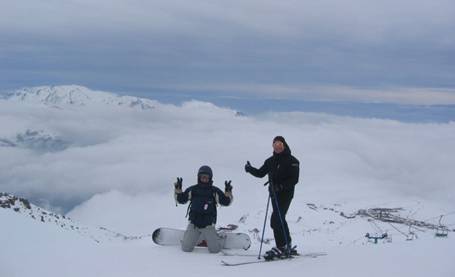 Esquiando en Chile - Agosto 2007