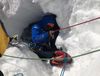 Rescate al límite de un esquiador que cayó a una pequeña grieta en Zermatt