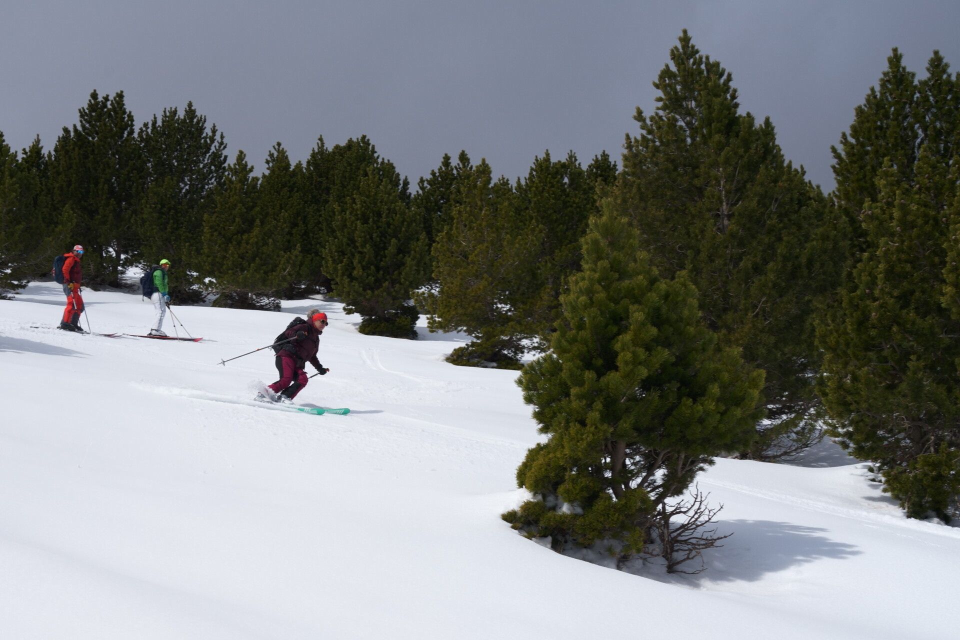 Esquiando un 3 de mayo en Cerler. 2024