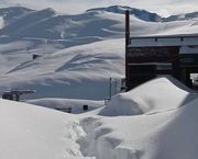 Se sigue acumulando: casi 3 mts. de nieve en Valle Nevado