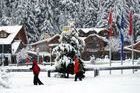 Una intensa nevada lleva alivio para el turismo en Bariloche