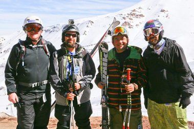 Cuatro Amigos y Tres Valles: Día 1 Valle Nevado