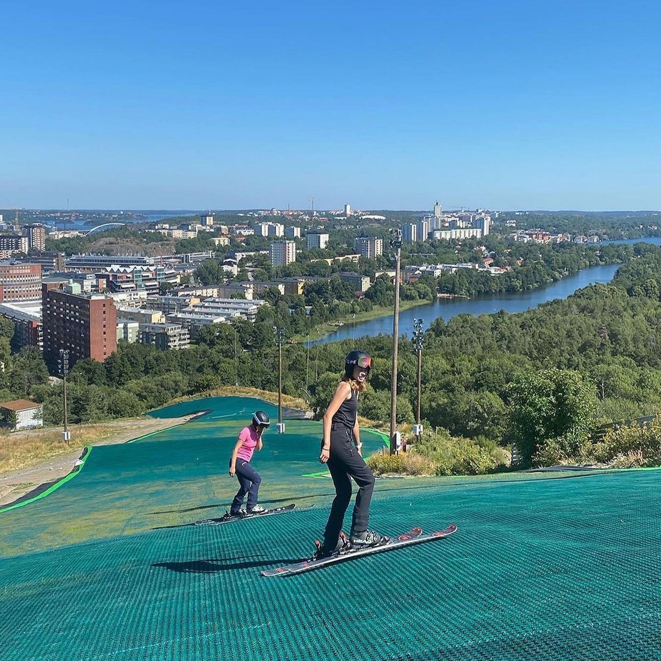 Pista esquí verano en Estocolmo