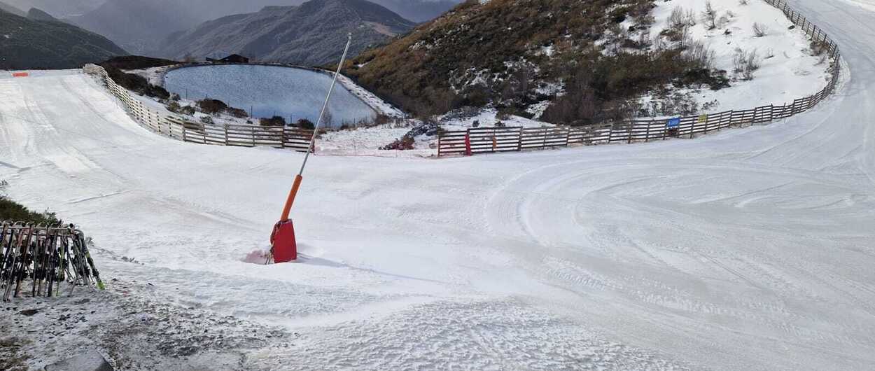 La estación de esquí de Leitariegos aprueba 2 millones de euros para nieve artificial