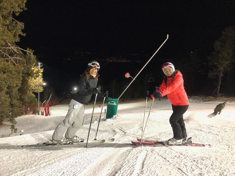 Esquiada nocturna por Masella (Foto: IST).