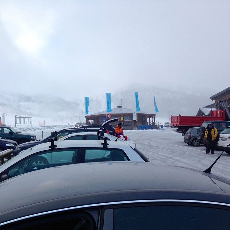  primer día de esquí en GrandValira