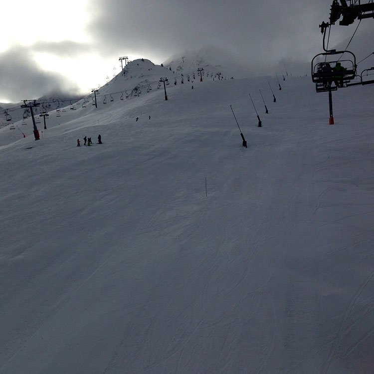  primer día de esquí en GrandValira