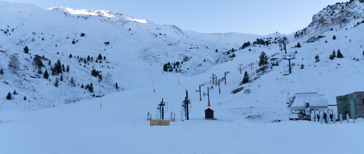 Cerler abre mañana su temporada de esquí con 12 kilómetros de pistas