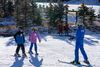 Cosas que hacen en Estados Unidos para enseñar a esquiar de forma agradable
