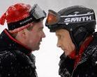 Vladimir Putin visita las obras de Sochi'14 en sus vacaciones de esquí