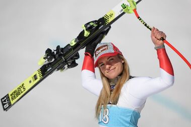 Lara Gut: Acento español en los Mundiales de esquí Courchevel - Mèribel 2023