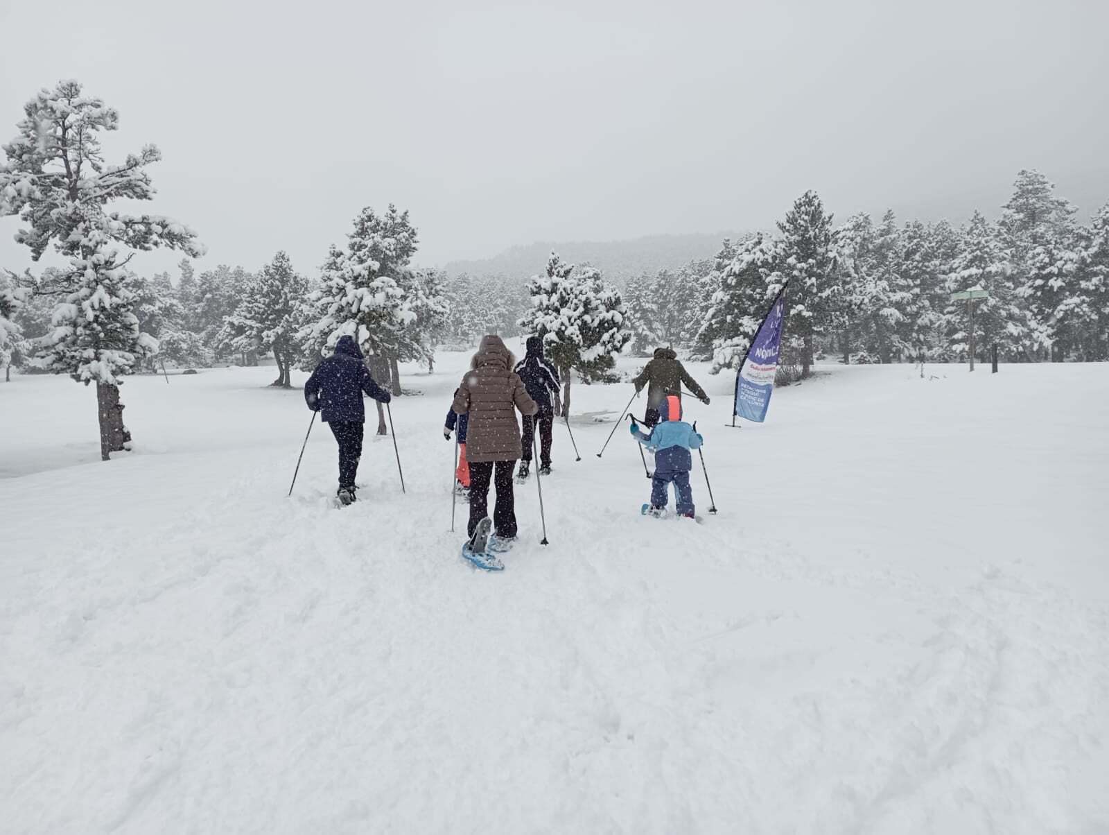 esquí nórdico y raquetas en Guils Fontanera