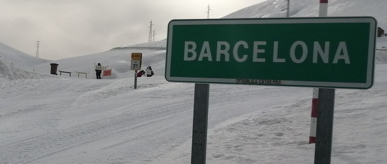 Oposición ecologista a la habilitación de la pista de esquí Barcelona de La Molina