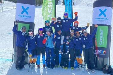 Luken Garitano gana el Slalom del Campeonato Europeo de esquí - FESA CUP