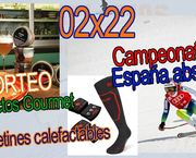 02x22 Calcetines calefactables, sorteo productos Gourmet, campeonato de España y más!!