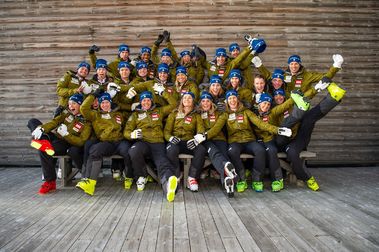 Selección Oficial de esquí alpino de Suecia para la temporada 2021-2022