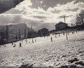 El Ferial, la pista de esquí en 1950 de Jaca