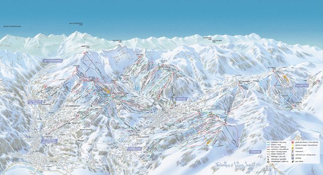 Plano del Espacio Evasión Mont-Blanc