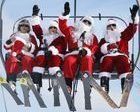 Sunday River organiza su 'Skiing Santas'