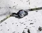 Espectacular caída en los saltos de esquí en Austria