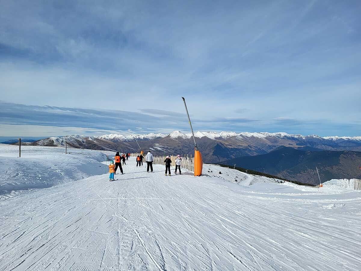 Estación de esquí de Port Ainé estas navidades (Foto: FGC Turisme).