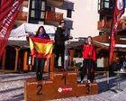 Doble podio de Anna Amor en Snowboard Cross FIS de Val Thorens