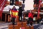 Doble podio de Anna Amor en Snowboard Cross FIS de Val Thorens