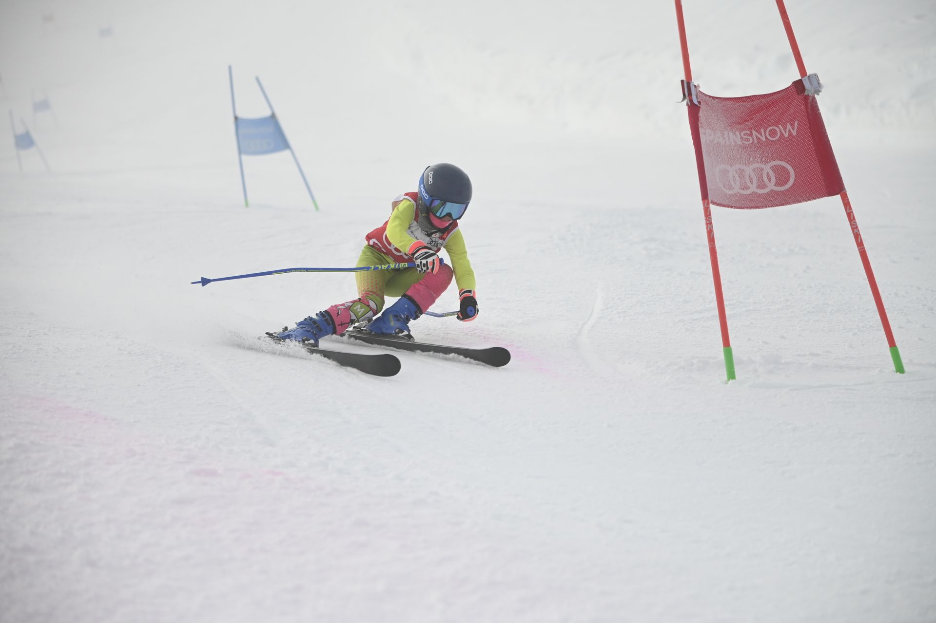 Imágenes de los participantes del Trofeo Candanchú esqui club 2022