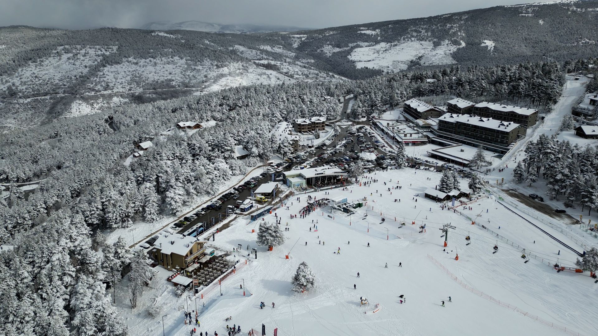 Las estaciones de esquí de FGC Turisme presentan las mejores condiciones de la temporada
