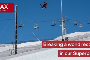 Valentino Guseli marca un nuevo récord mundial de salto de altura en snowboard