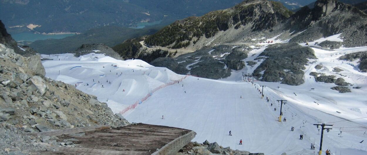 Whistler-Blackcomb cancela su temporada de esquí de verano 2024