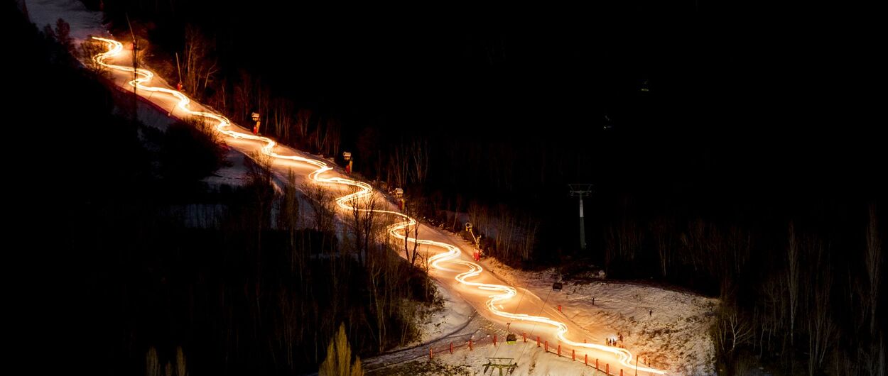 Panticosa iluminará toda la pista de esquí Estrimal