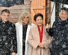 Una nevada sorprende a Xi Jinping en la estación de esquí de Grand Tourmalet
