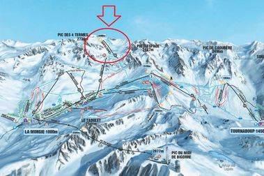 Grand Tourmalet estudia renovar el telesilla a su máxima cota esquiable