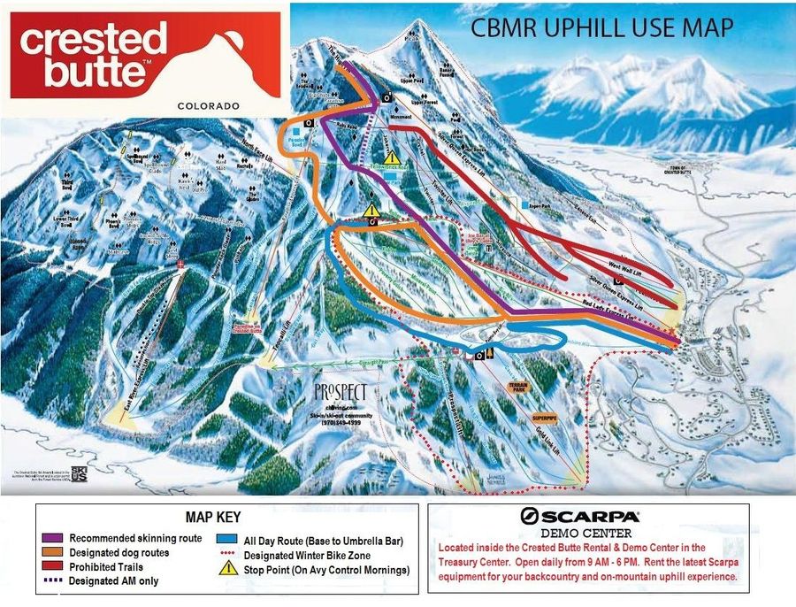 CBMR Uphill Map