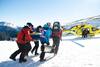 Condena de 55.000 € a un esquiador en Andorra por ir muy rápido y chocar en una pista azul