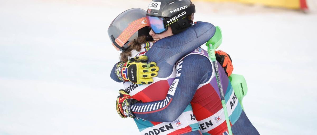 Doblete noruego en el Slalom de Copa del Mundo de esquí de Adelboden