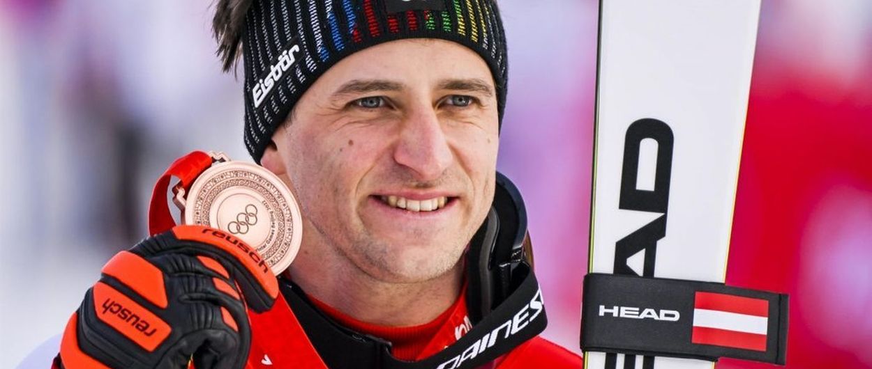 Matthias Mayer logra su tercer oro olímpico consecutivo en el Super-G de Pekin 2022