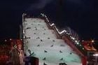 Moscú acoge una prueba de Snowboard paralelo