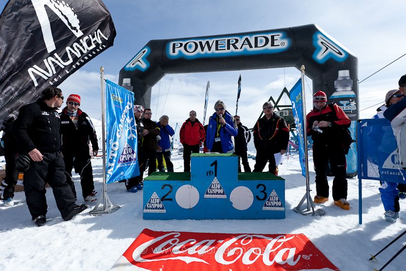 III Trofeo Avalancha-Coca Cola de esquí alpino, en Alto Campoo