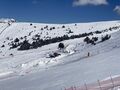 Construcción del circuito de Para Snowboard Cros en Torrent Negre de La Molina hace una semana (Foto: IST).