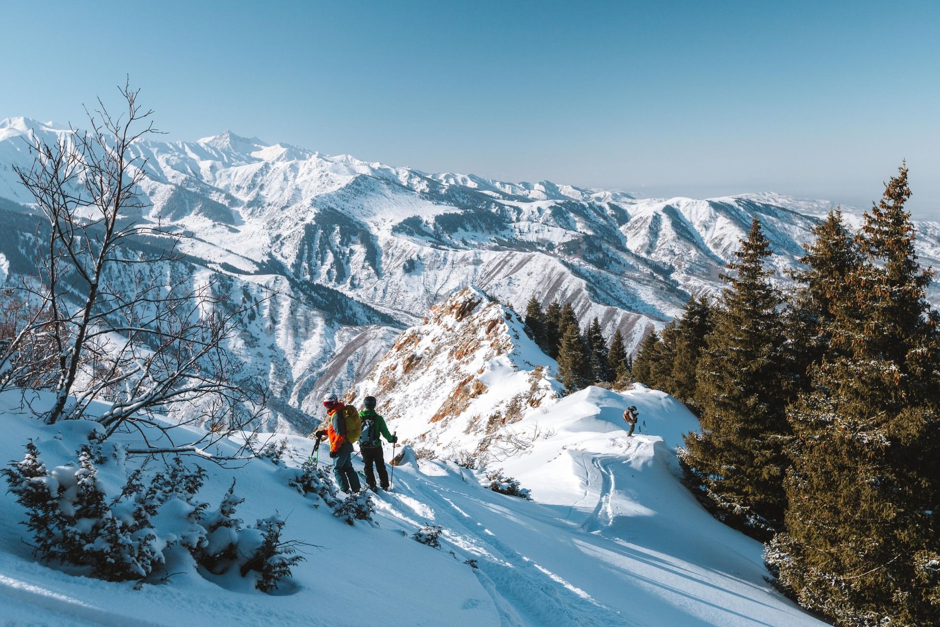 Esquí de montaña en Kazajistán: Turgen Valley