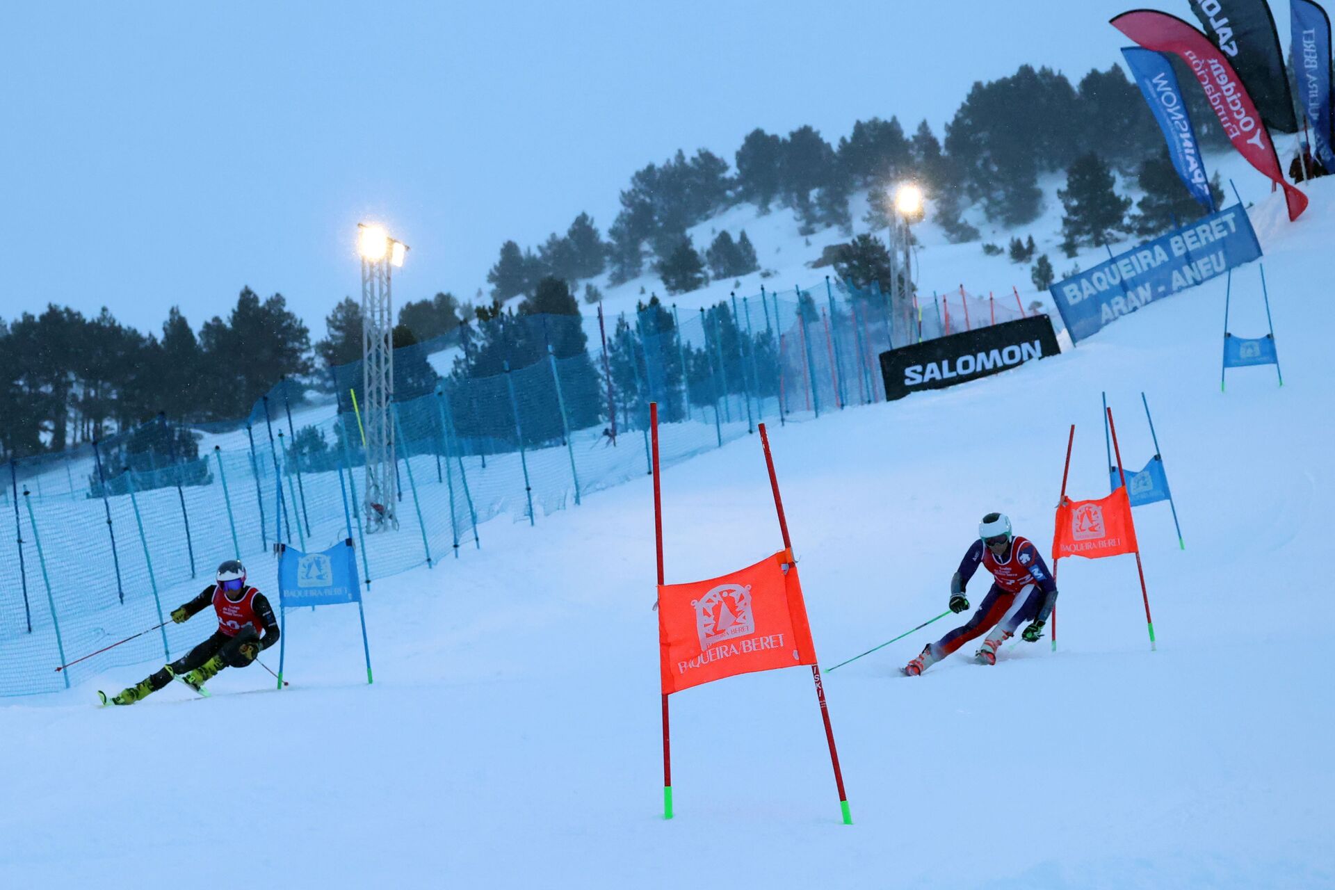 Slalom nocturno del 16º Trofeo Jesús Serra en Baqueira Beret
