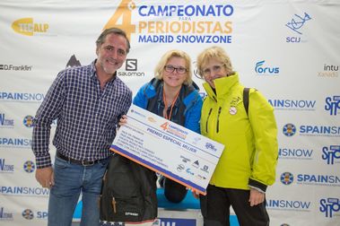 Participación récord en el IV Campeonato para periodistas Madrid SnowZone