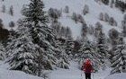Valle Hermoso con Excelentes Condiciones de Nieve