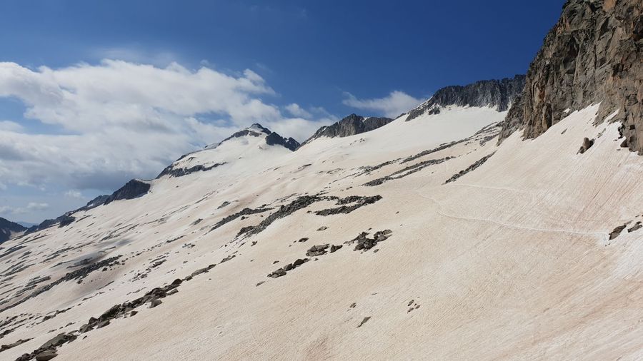 Sanfermines 2018: Esquiando el glaciar del Aneto un 7-jul