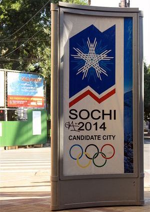Cartel de Sochi 2014