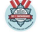 La lección de esquí mas grande de la historia